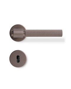 Helix 200 Dørhåndtag - Mørk Bronze - Europæisk Standard