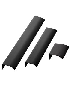 Edge Straight Profilgreb - Børstet sort 