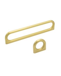 Luck Greb - Børstet Messing - Furnipart