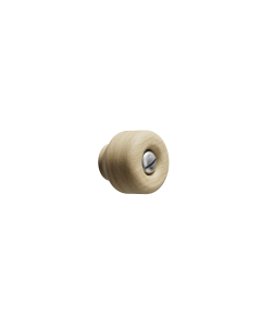 Nola Knop - Nordisk Eg / Rustfrit St&aring;l