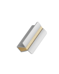 Papillon Greb - Eg / Rustfrit Stål Finish