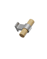 Bond Knob – Eg / Rustfrit stål look