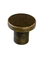 Dial Knop - Antik Messing