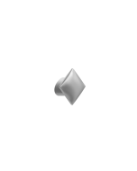 Flow Knop - Rustfrit Stål Finish