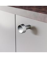 Hjo Knop - Rustfrit Stål Finish