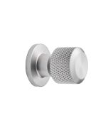 Manor Round Knop - Rustfrit Stål Finish