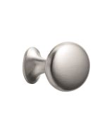 Oval Simple Knop - Rustfrit Stål Finish
