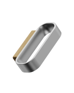Race Knop - Eg / Rustfrit Stål Finish