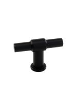 T-Type Knop - Matte Sort