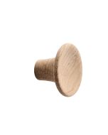 Tuba Knop - Ubehandlede Eg