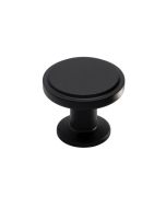 Uno Knop - Matt Sort - 30 mm